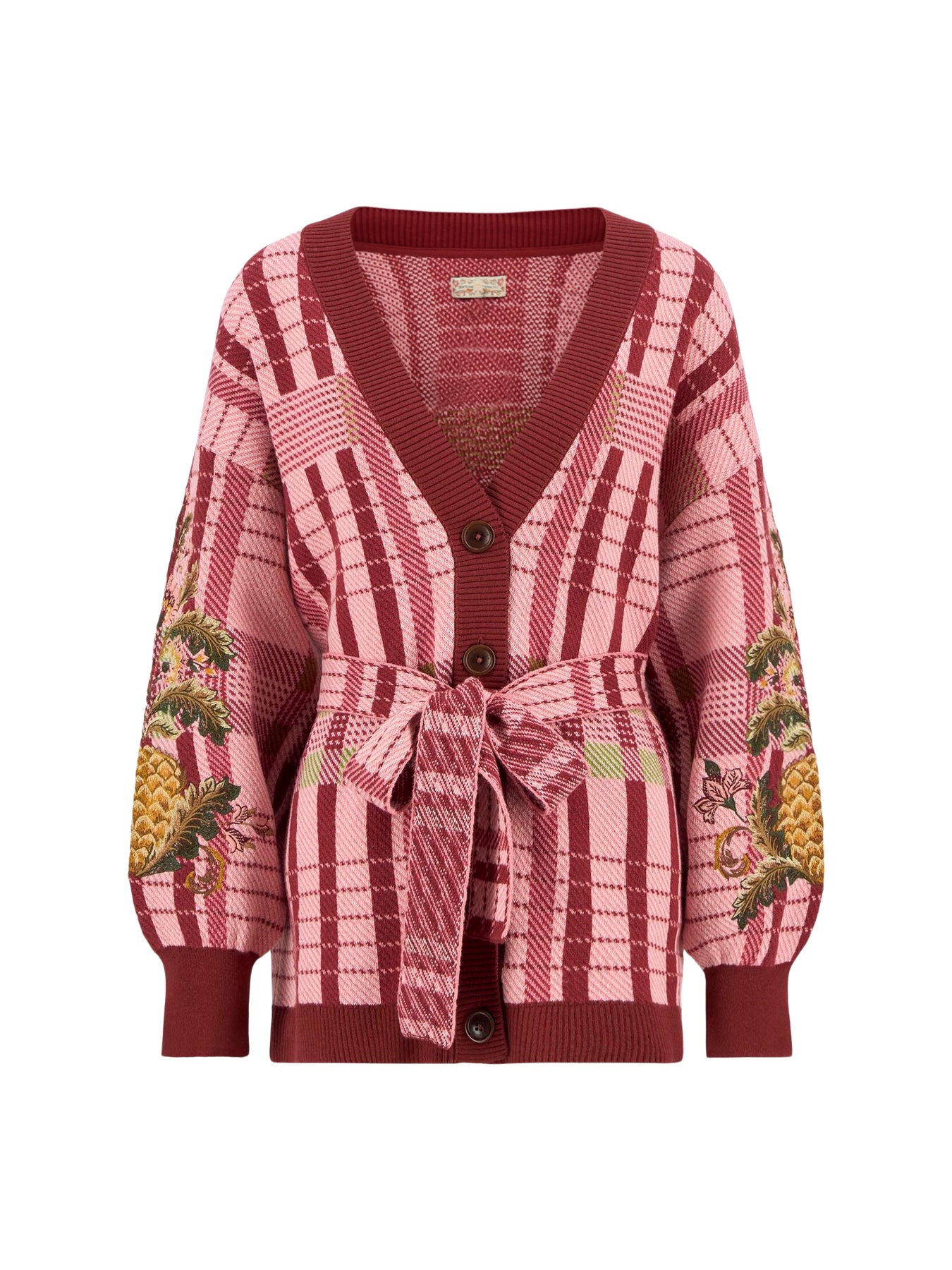 Barbour X Farm Rio Luisa Embroidered Cardigan