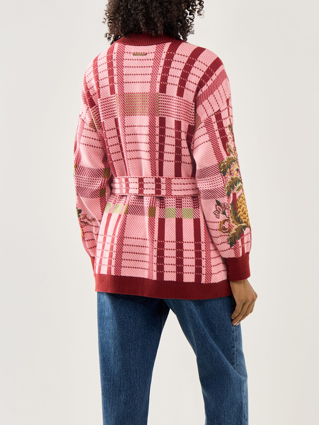Barbour X Farm Rio Luisa Embroidered Cardigan