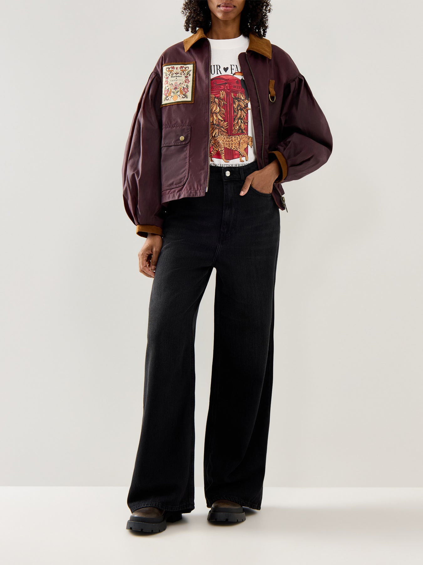 Barbour X Farm Rio Maria Clara T-Shirt