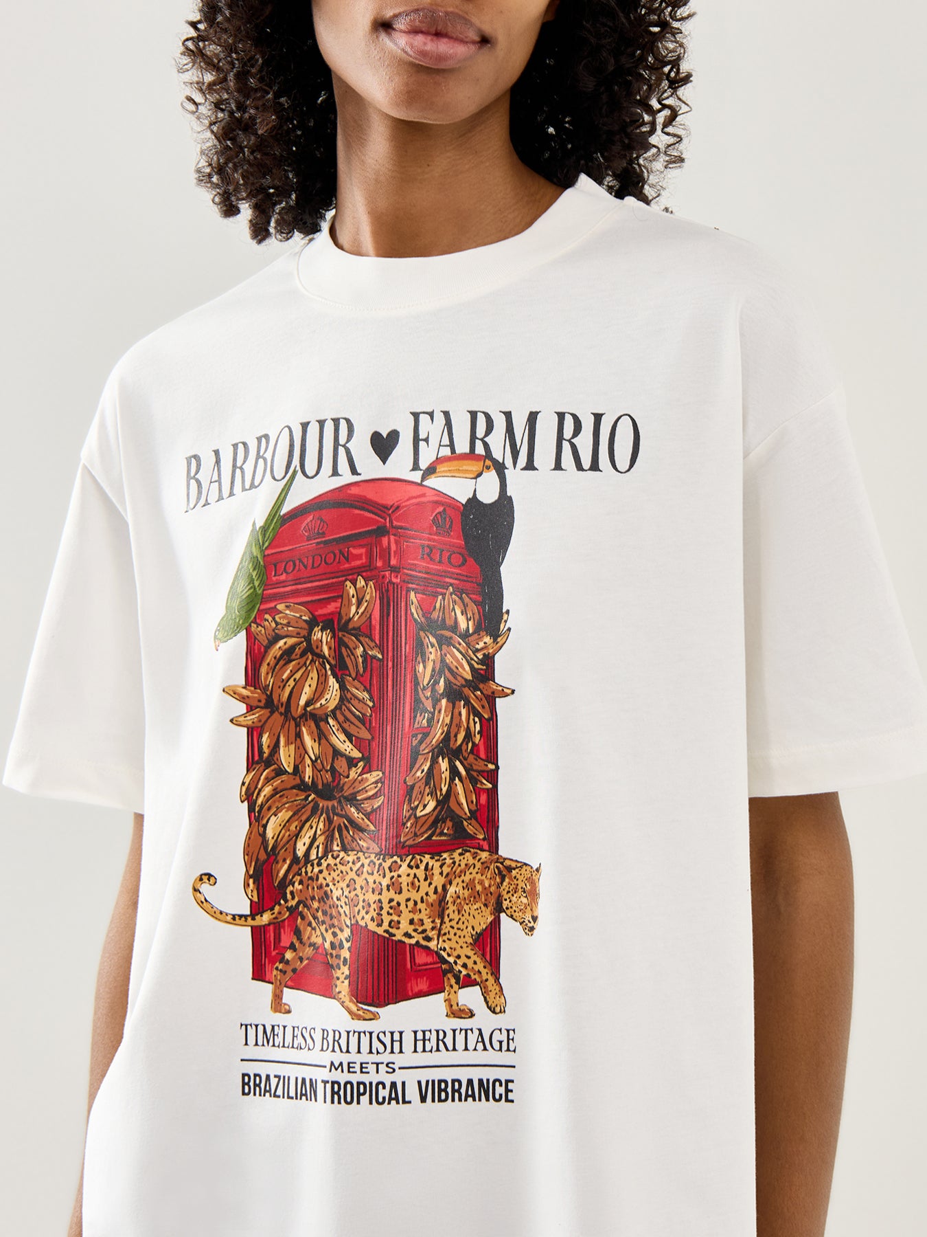 Barbour X Farm Rio Maria Clara T-Shirt