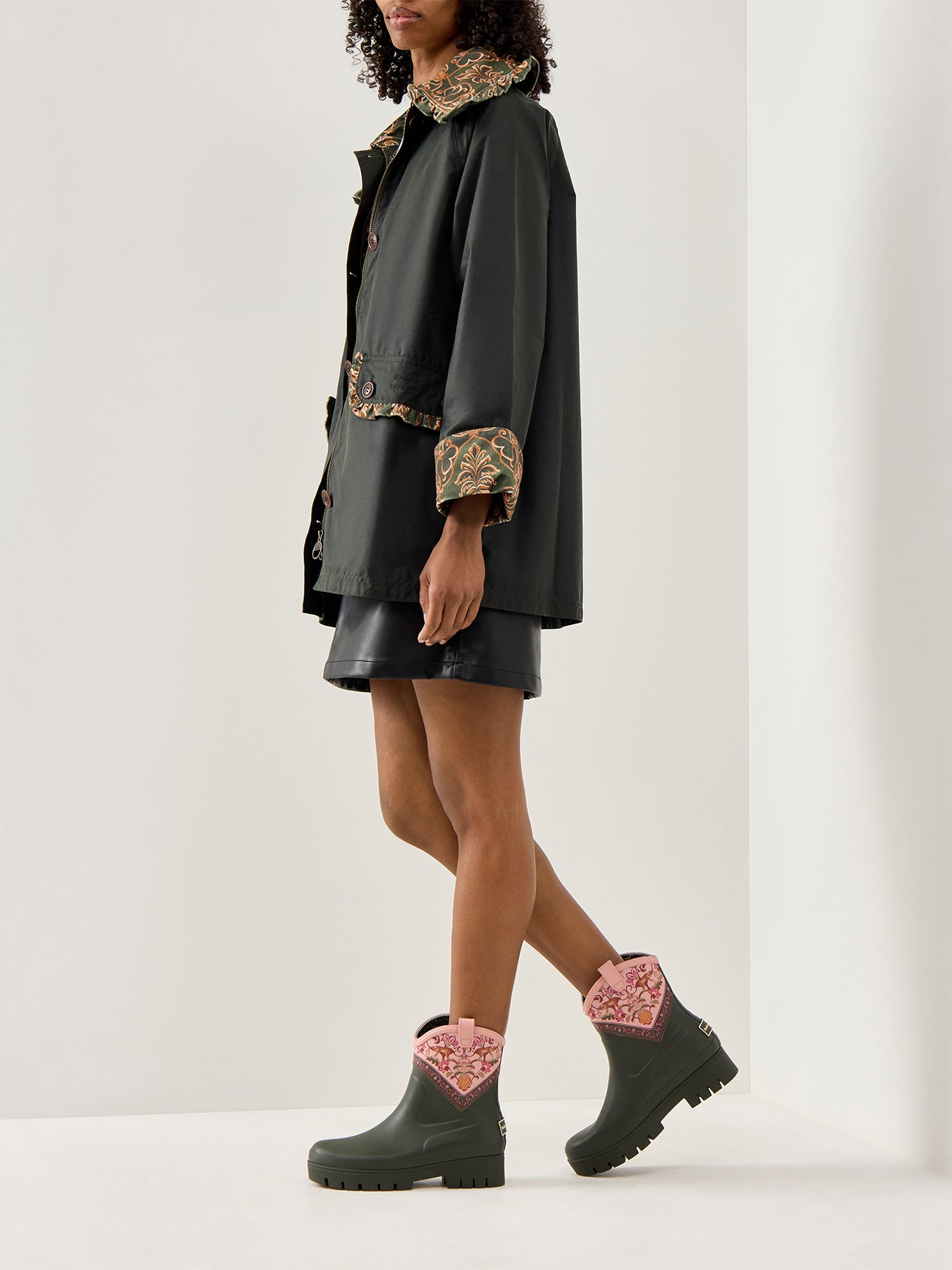 Barbour X Farm Rio Thais Short Welly