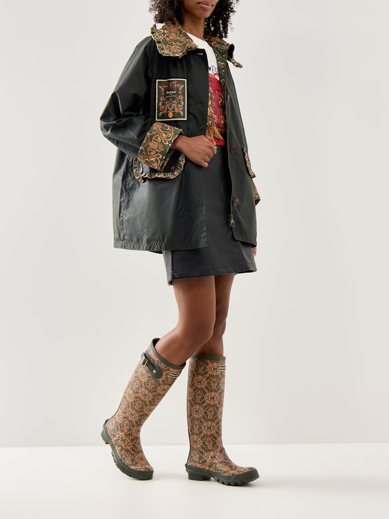 Barbour X Farm Rio Cami Wellington