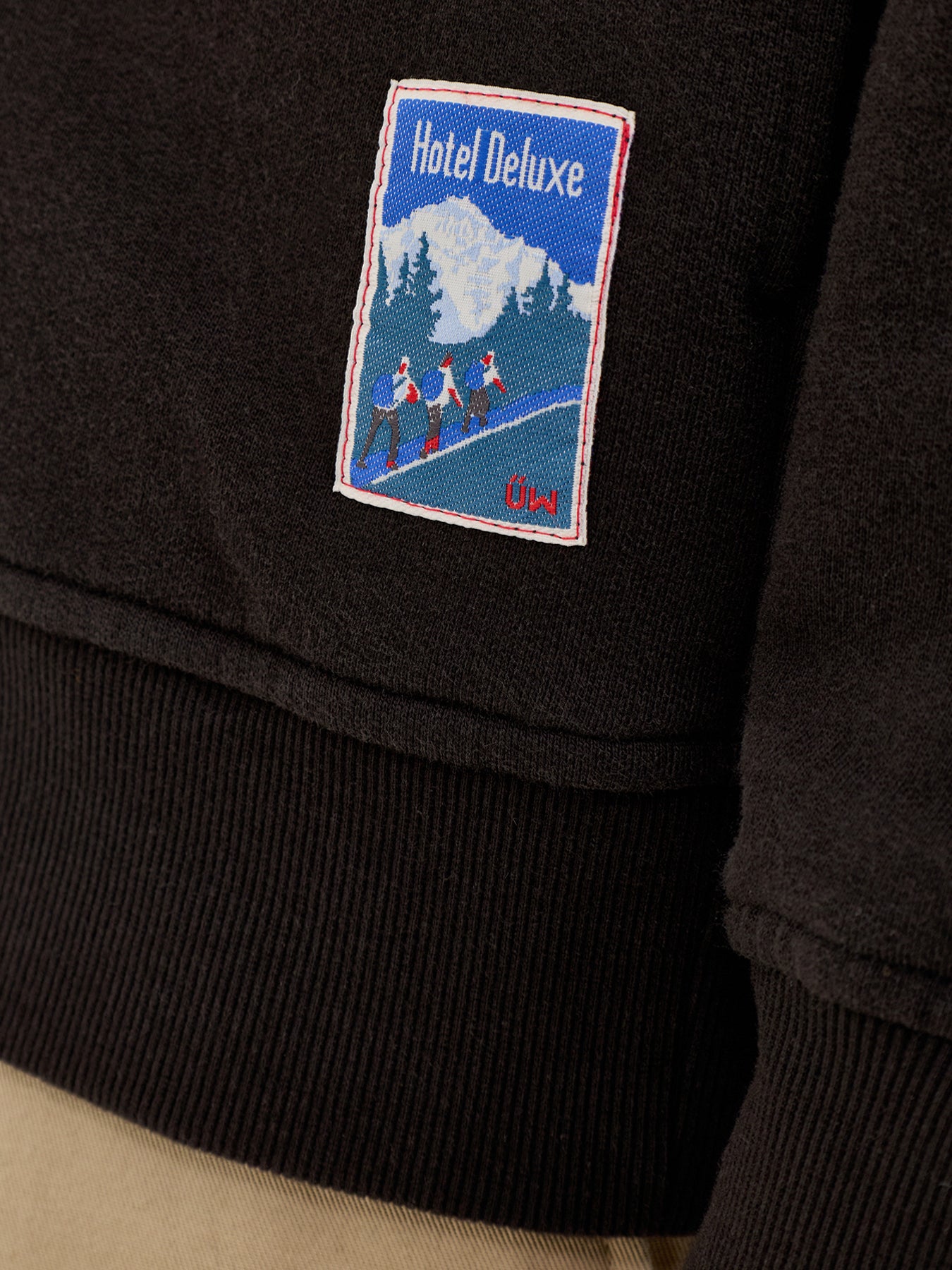 Tyler Sweat Jacket Black