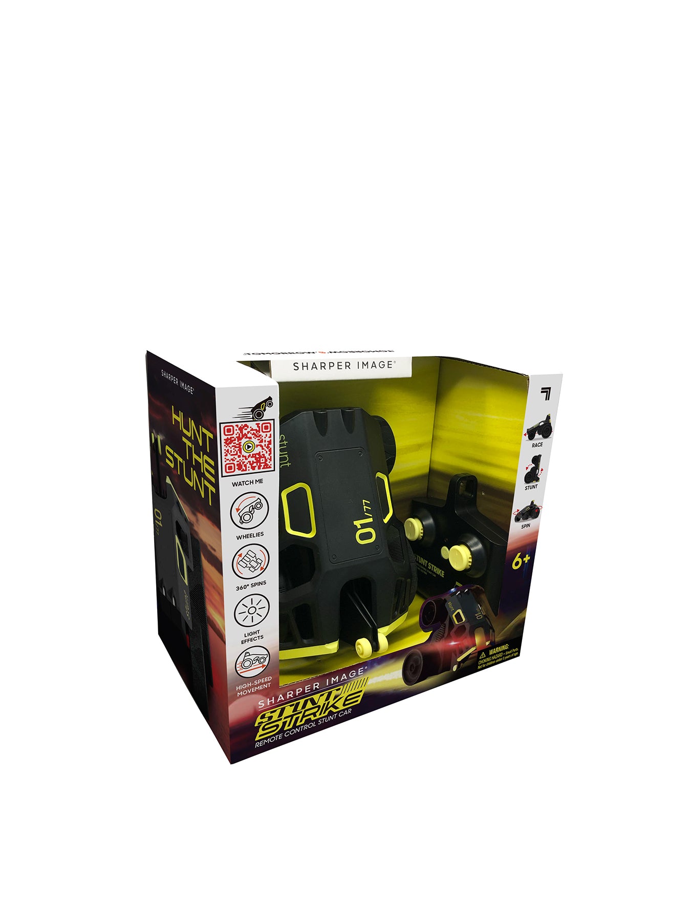 RC Stunt Strike Car Black