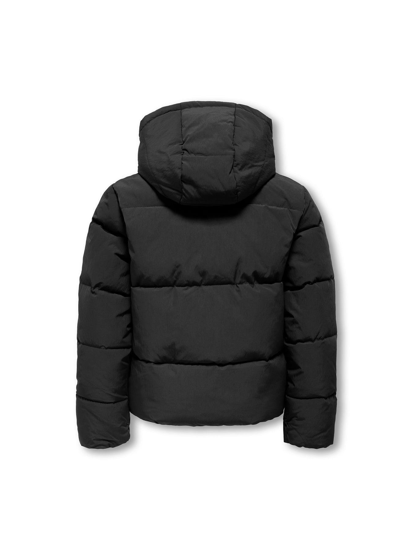 Girls’ Short Puffer Jacket Black