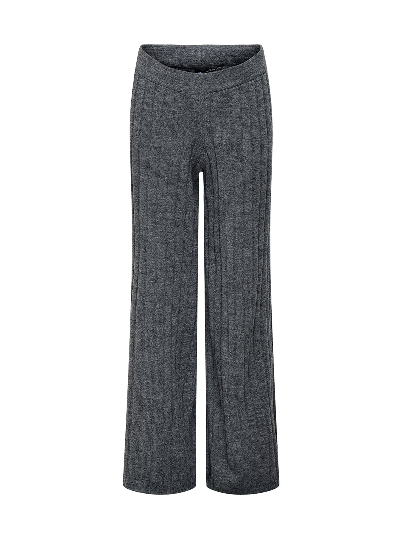 Kogtessa Pant Knit Dark Grey Melange