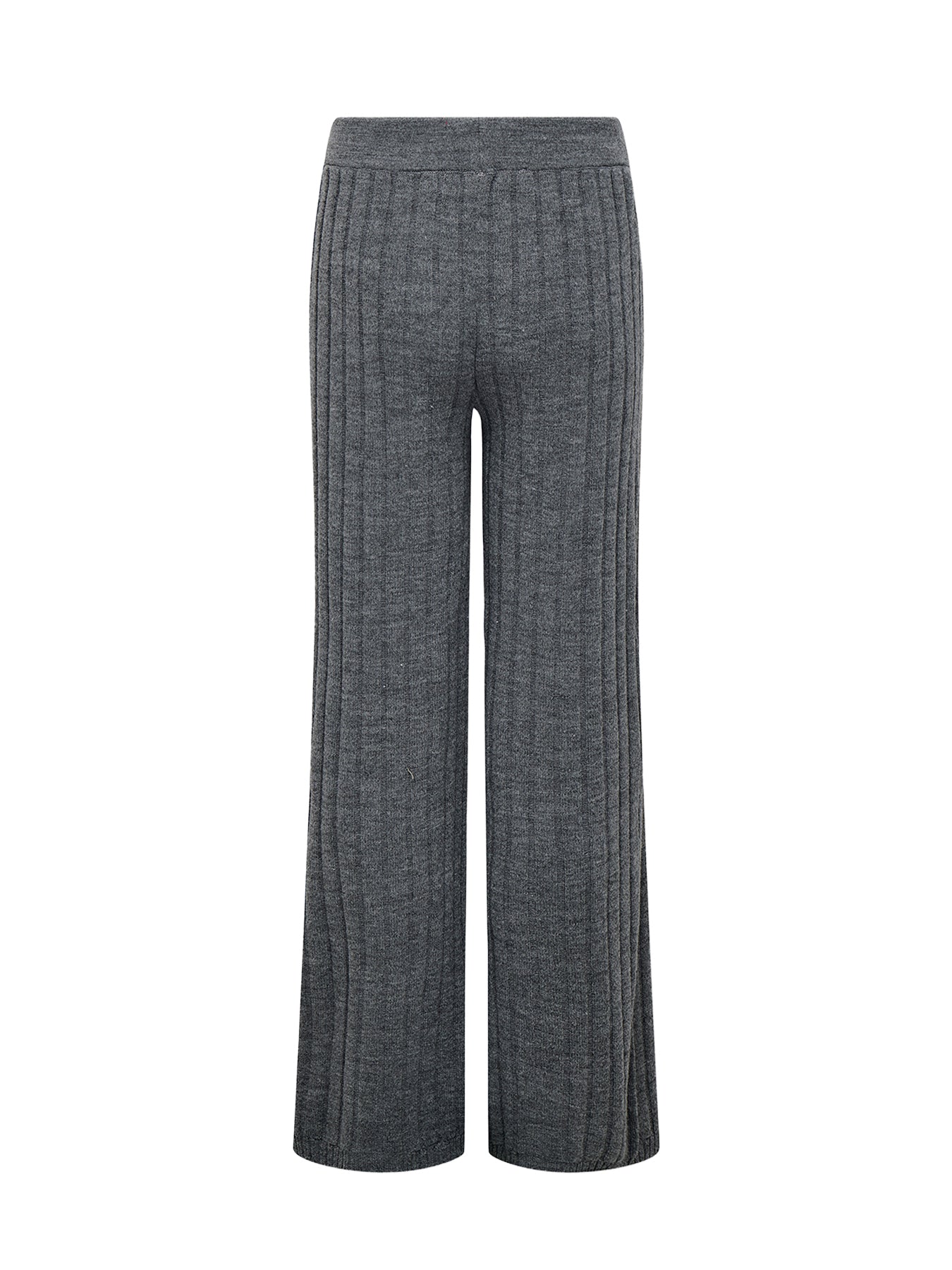 Kogtessa Pant Knit Dark Grey Melange