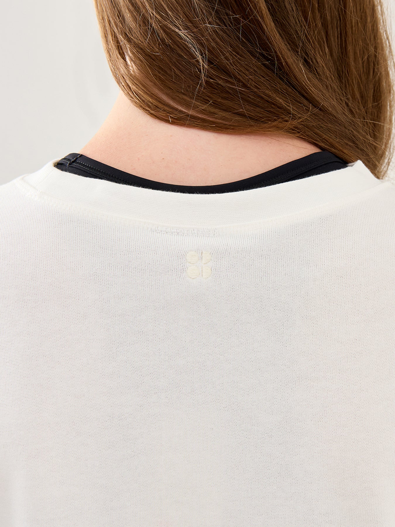 After Class Short Sleeve Sweatshirt Lily White