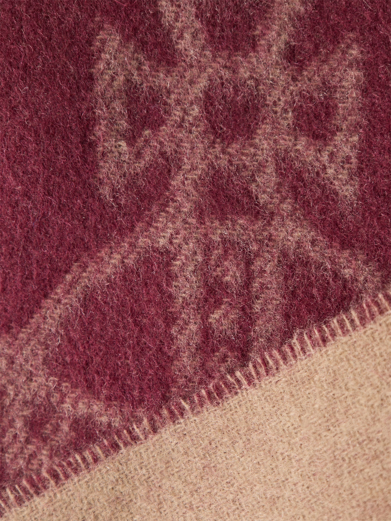 Orb Wool Scarf Camel