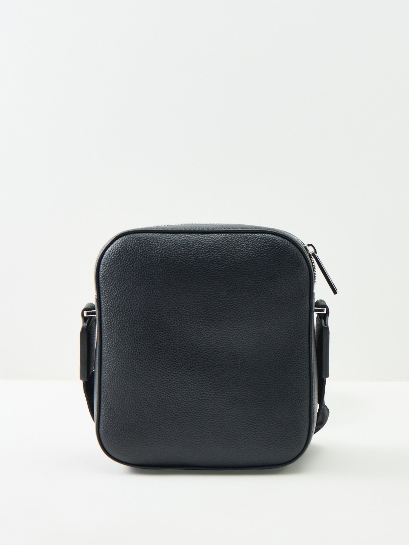 Zip Crossbody Bag Black