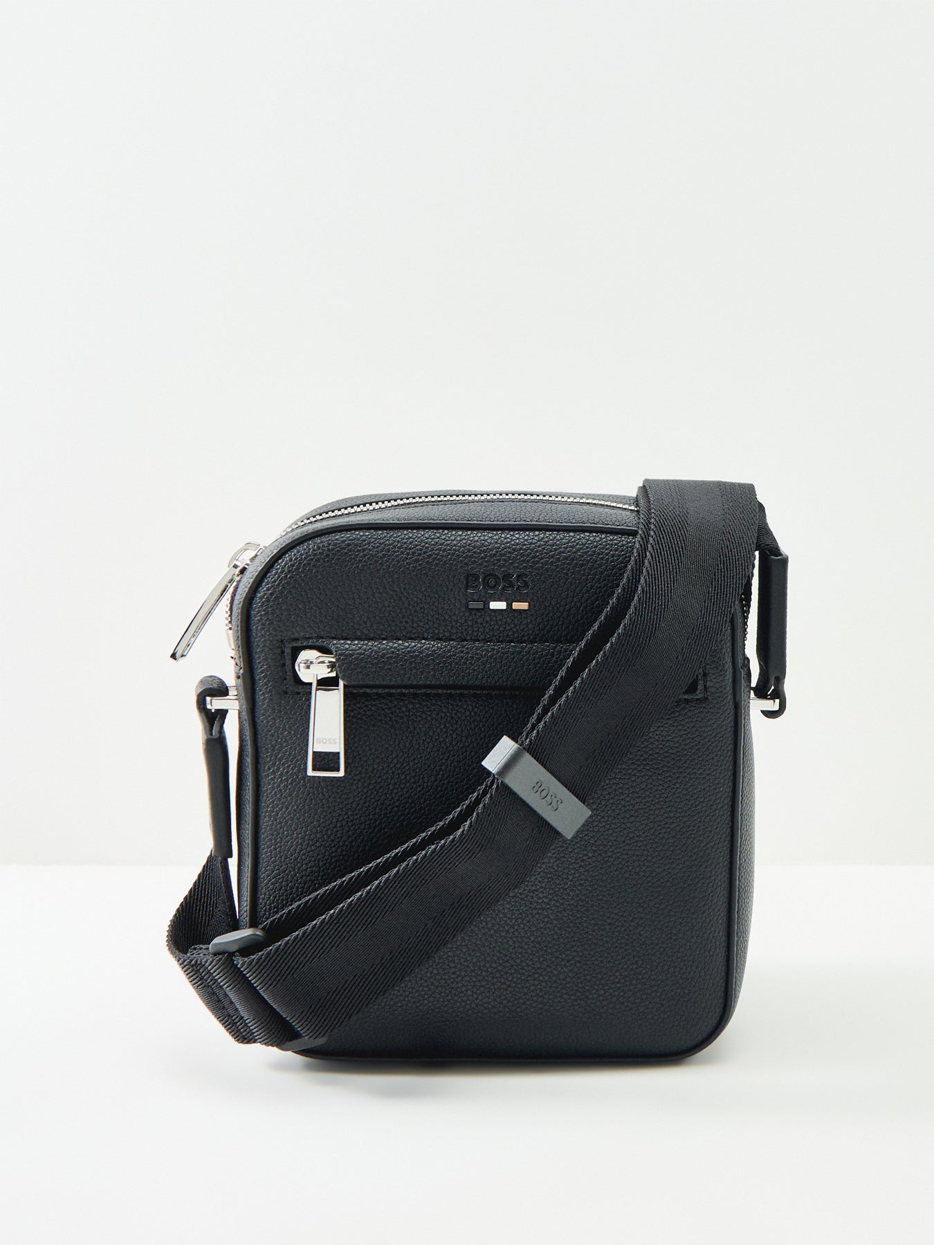 Zip Crossbody Bag Black