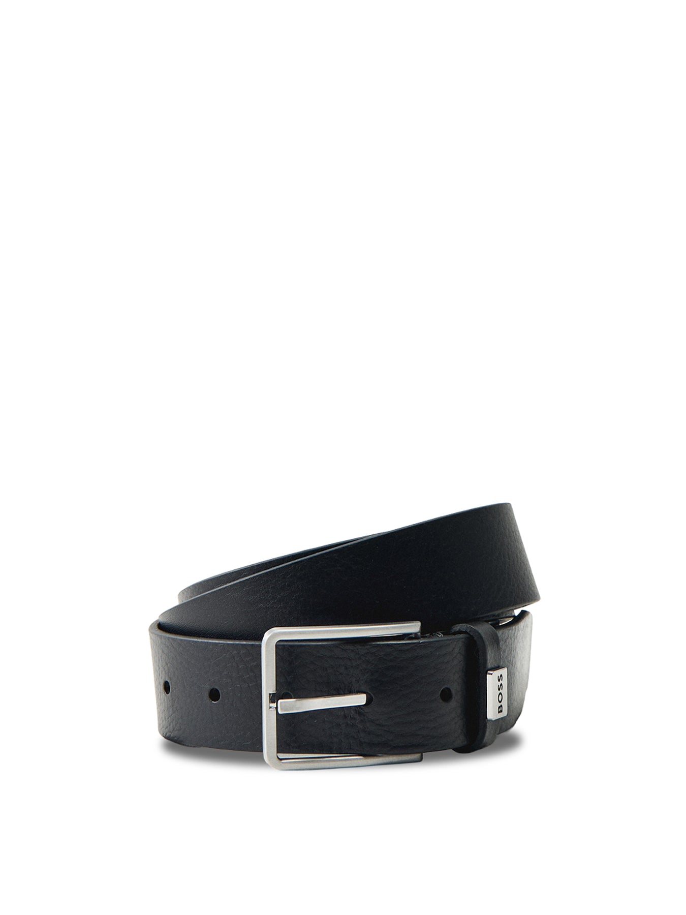 Elio Leather Belt Black