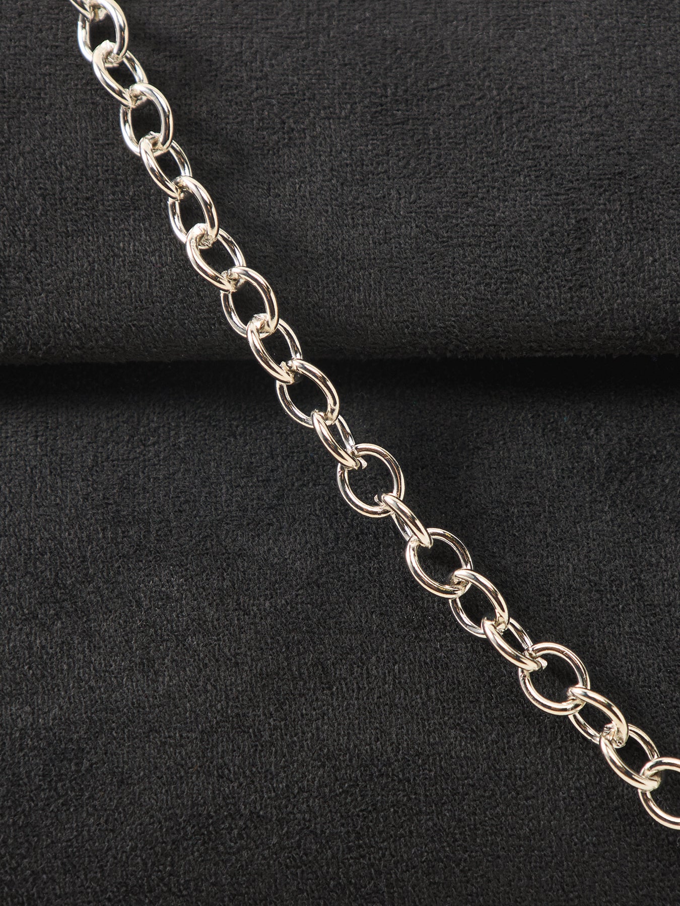 Suede Foldover Clutch Black