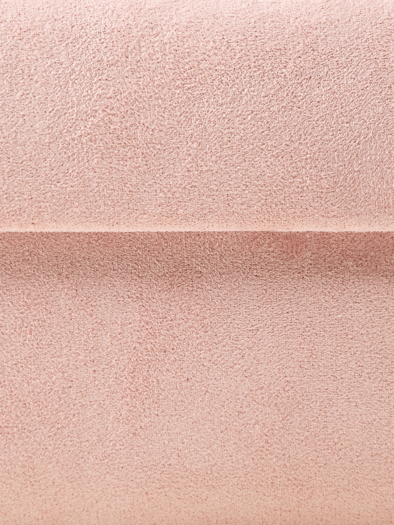 Suede Foldover Clutch Beige