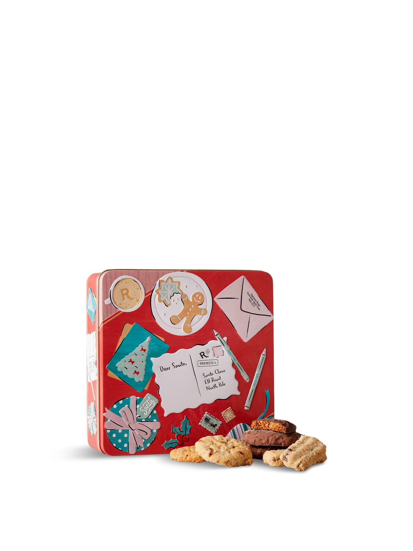 Festive Biscuit Selection Tin 300g