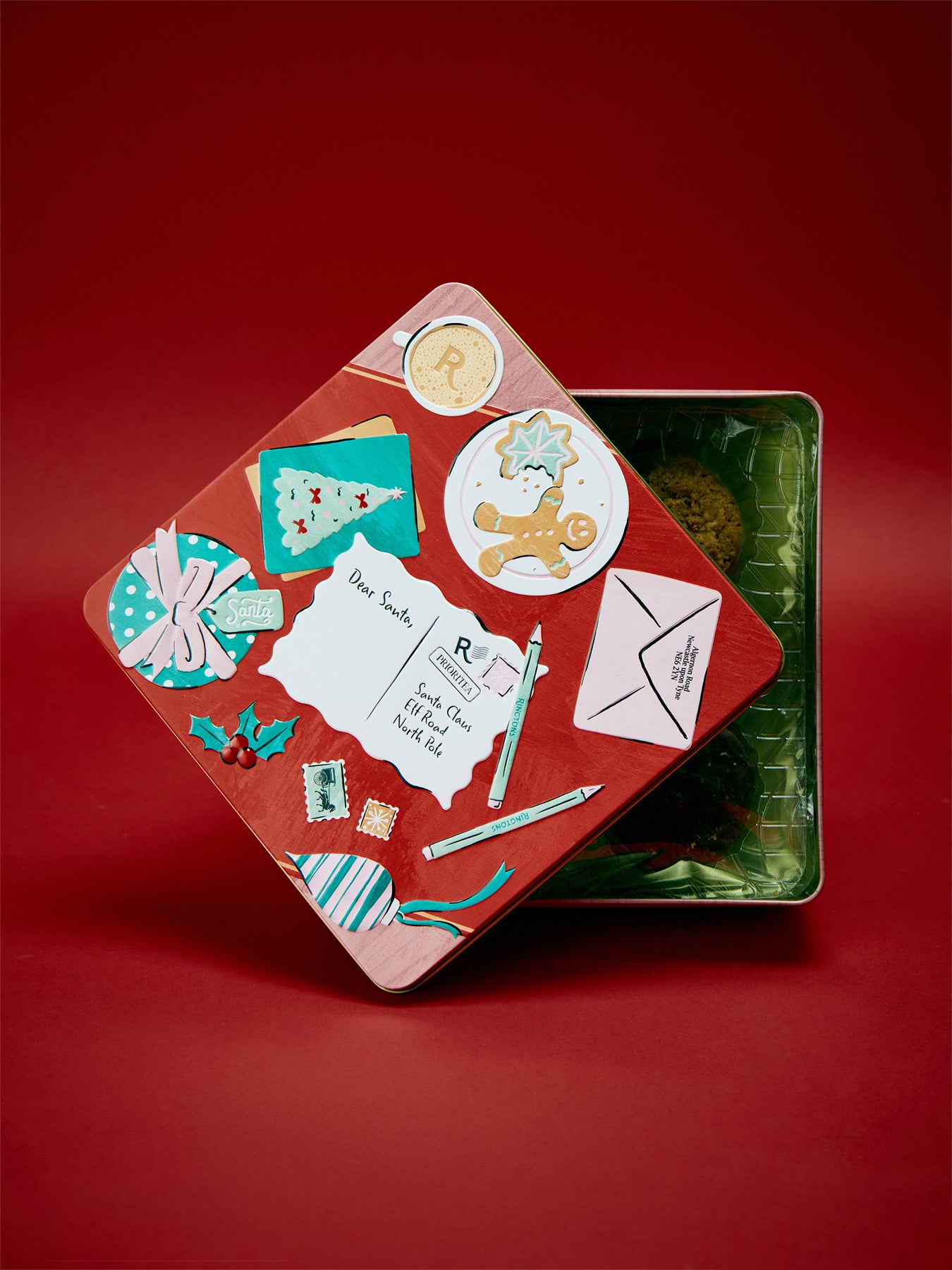 Festive Biscuit Selection Tin 300g