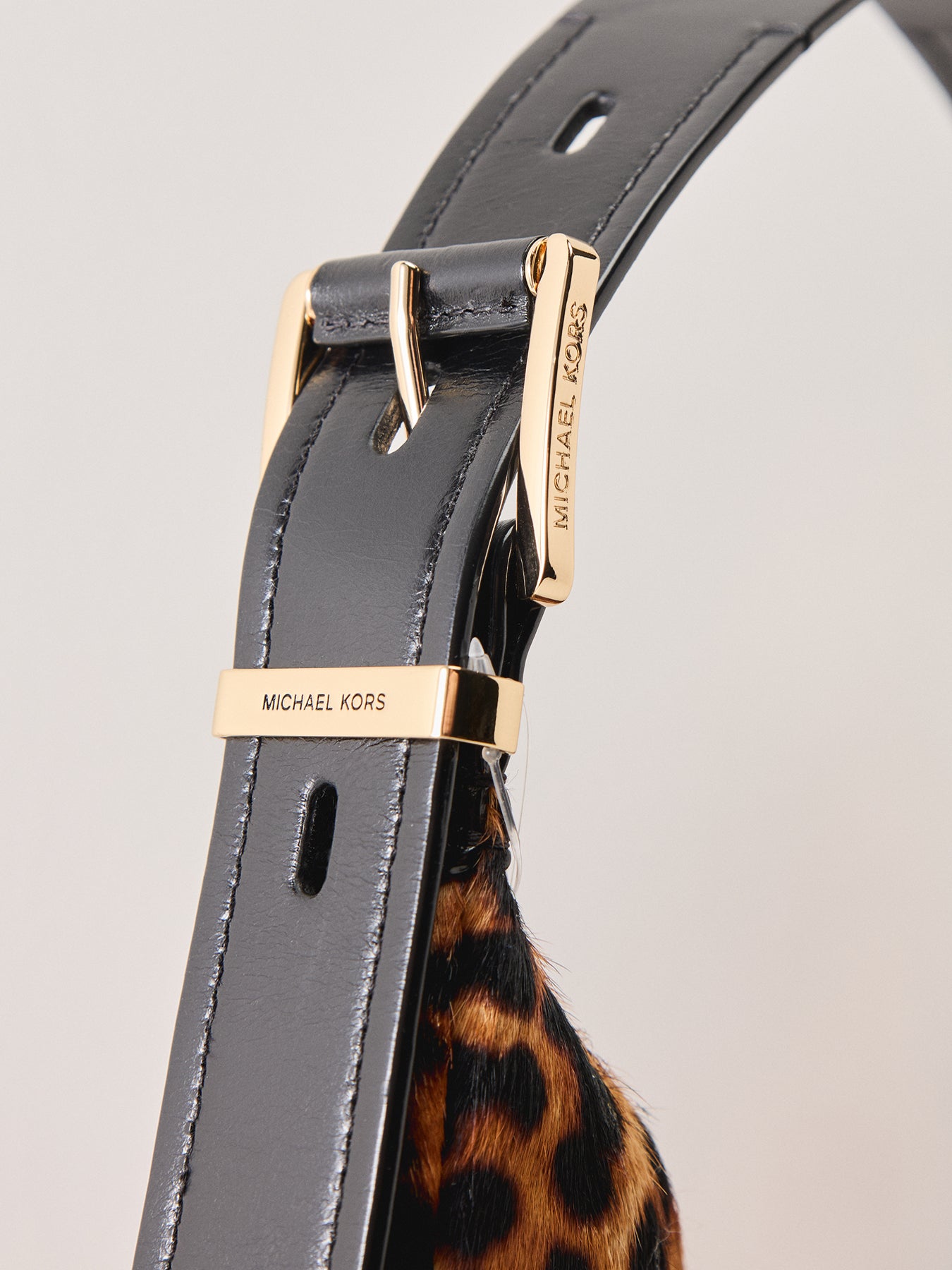 Nolita Cheetah Large Hobo Shoulder Bag Marigold