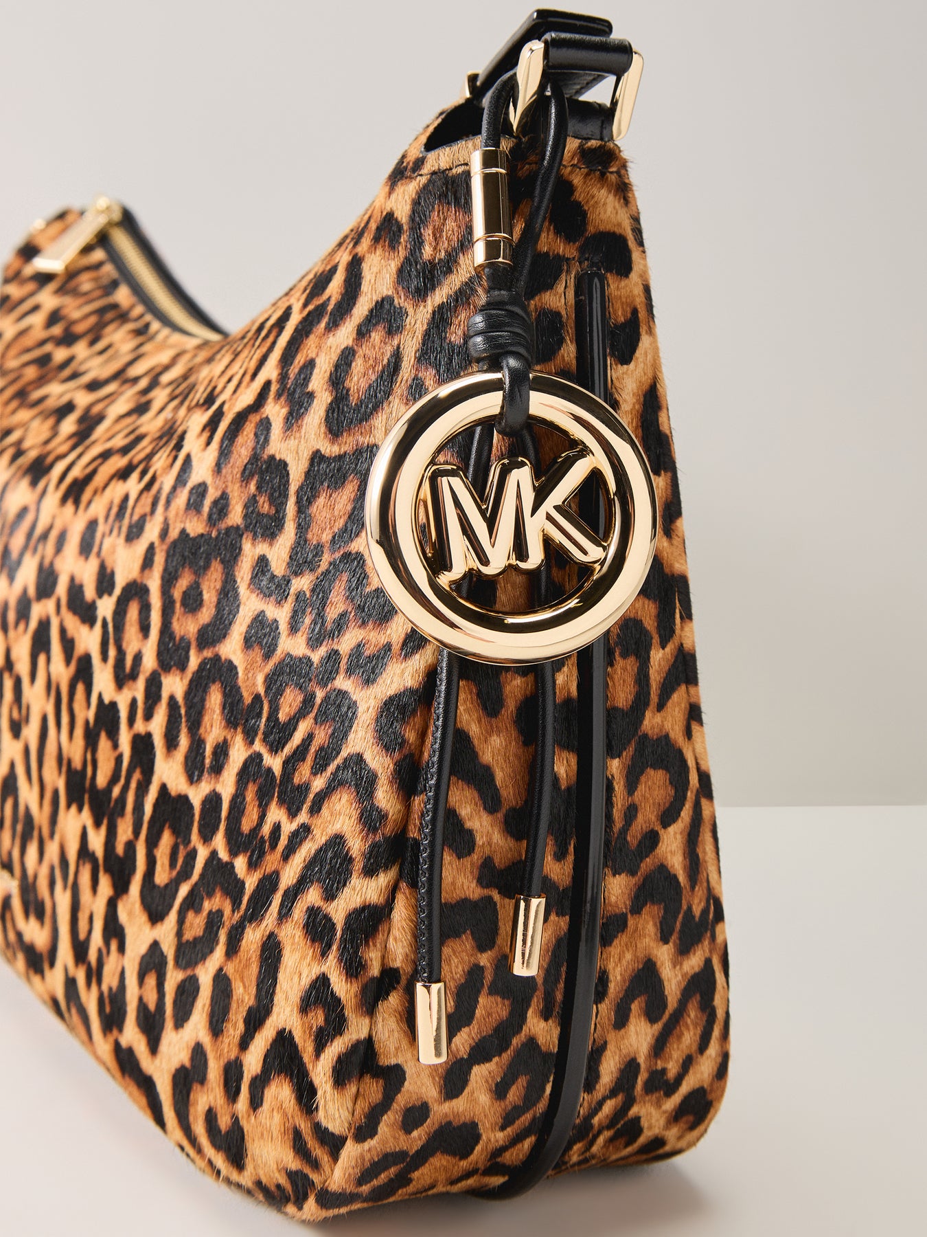 Nolita Cheetah Medium TZ Hobo Shoulder Bag Marigold