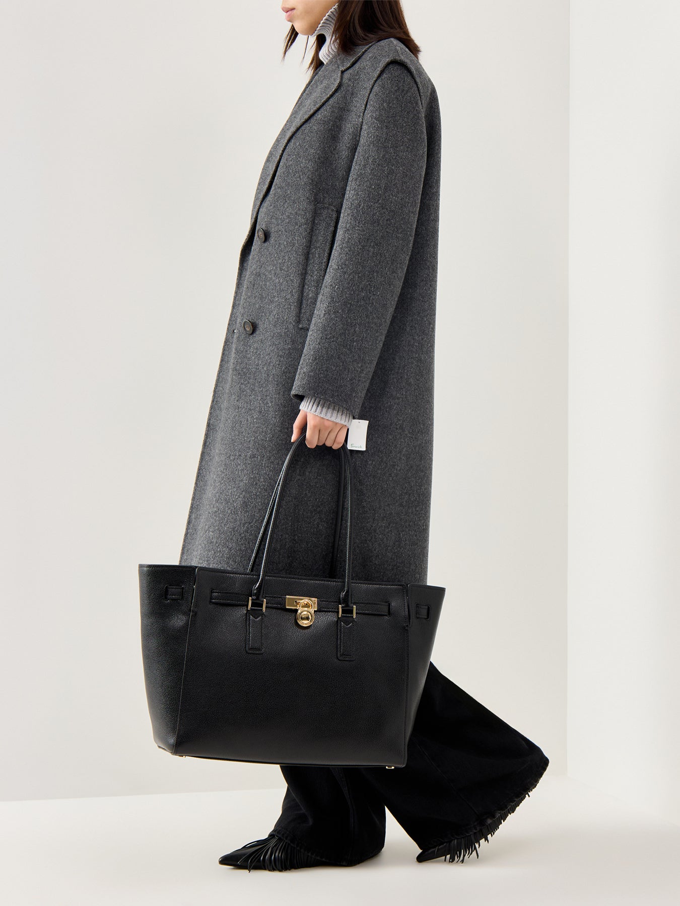 Hamilton Large Black Tote