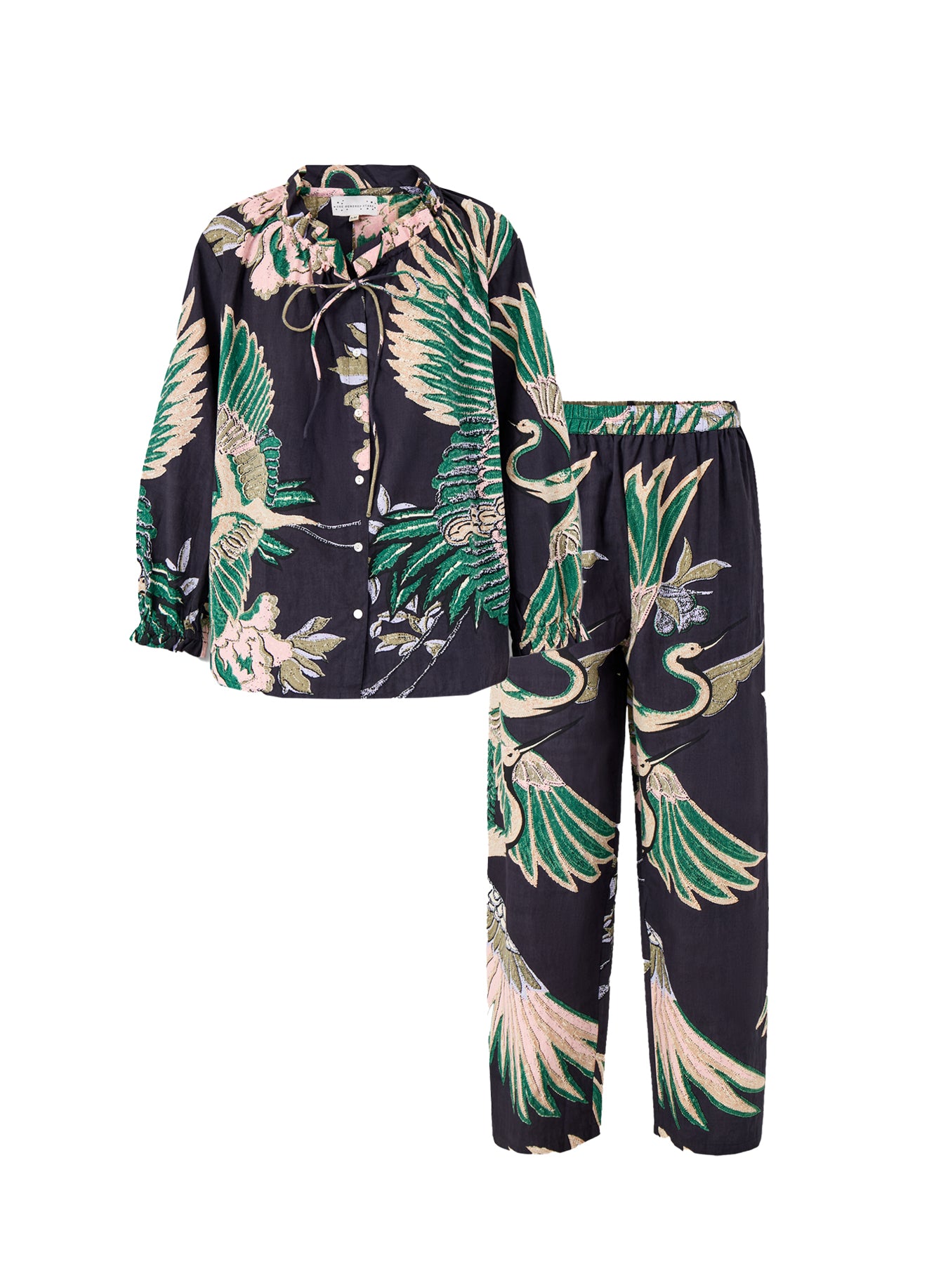 Crane Pyjamas Emerald
