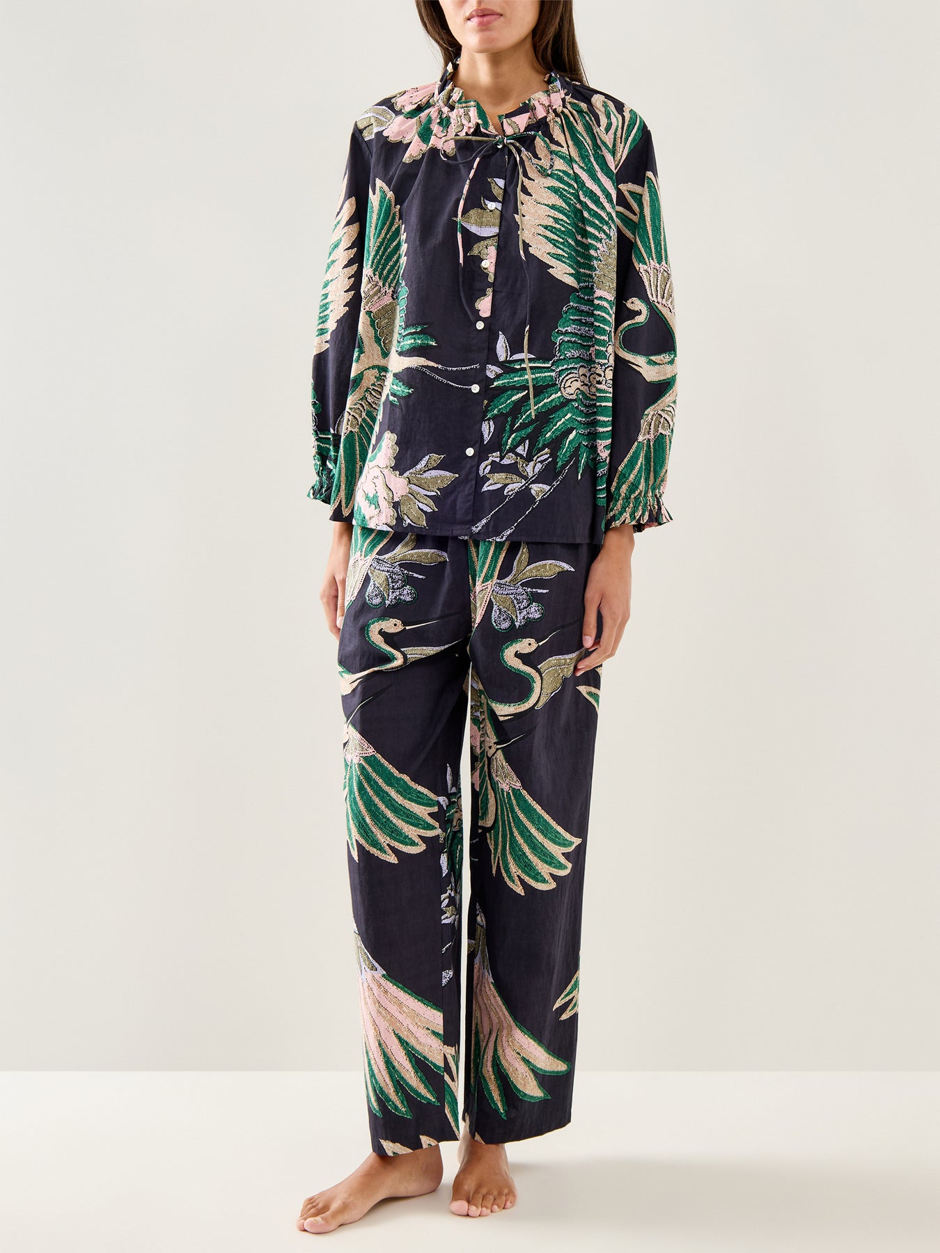 Crane Pyjamas Emerald