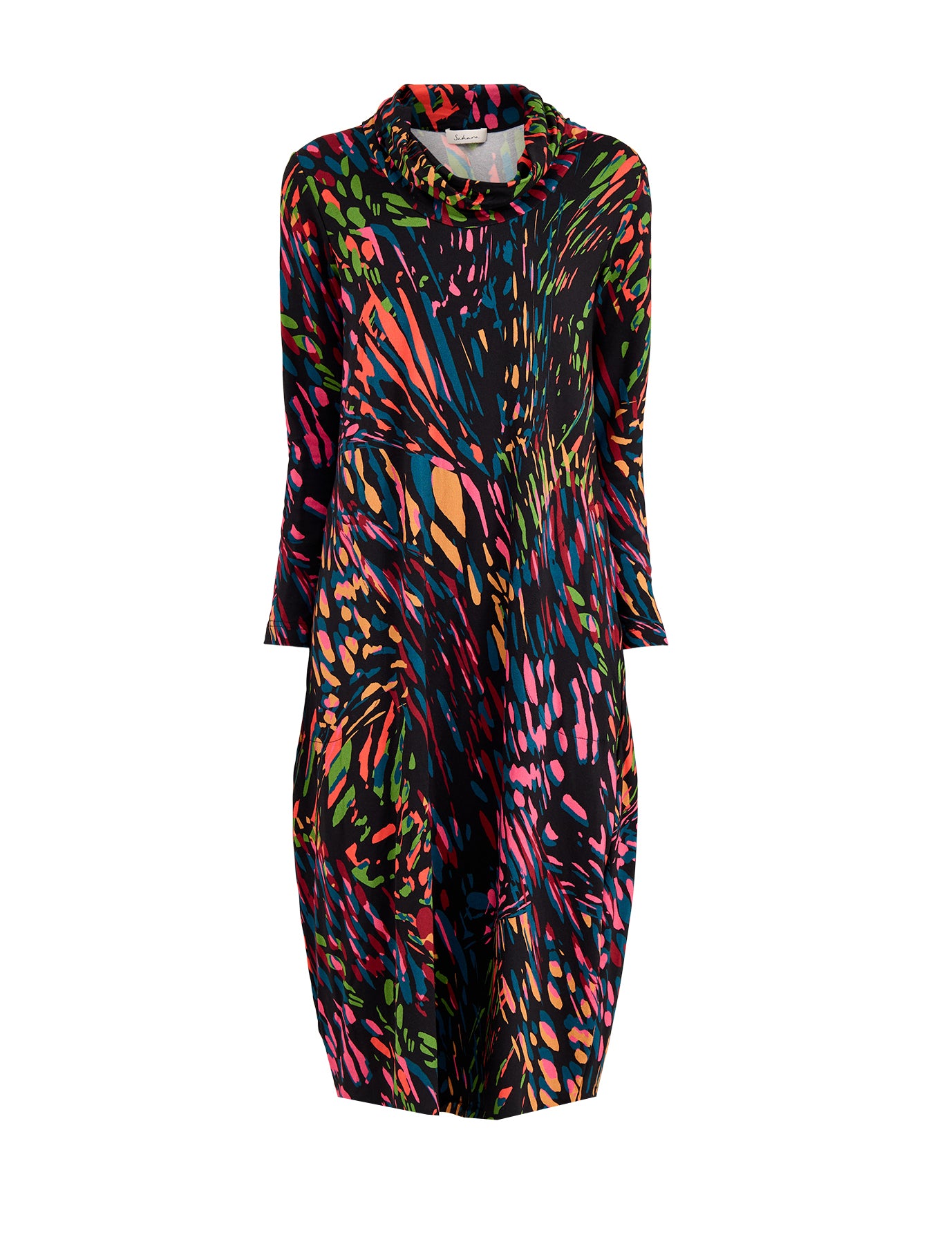 Bright Scattered Wings Dress Multi