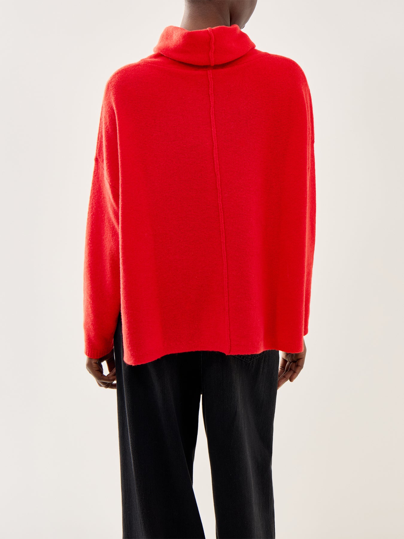 Extra Fine Merino Jumper Red