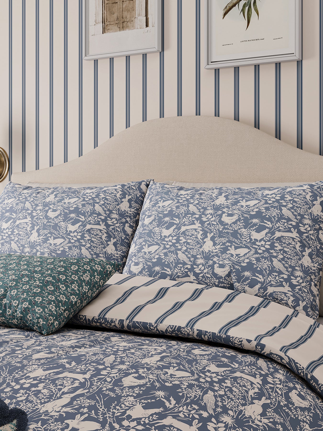 Blue Forest Friends Cover Set Superking