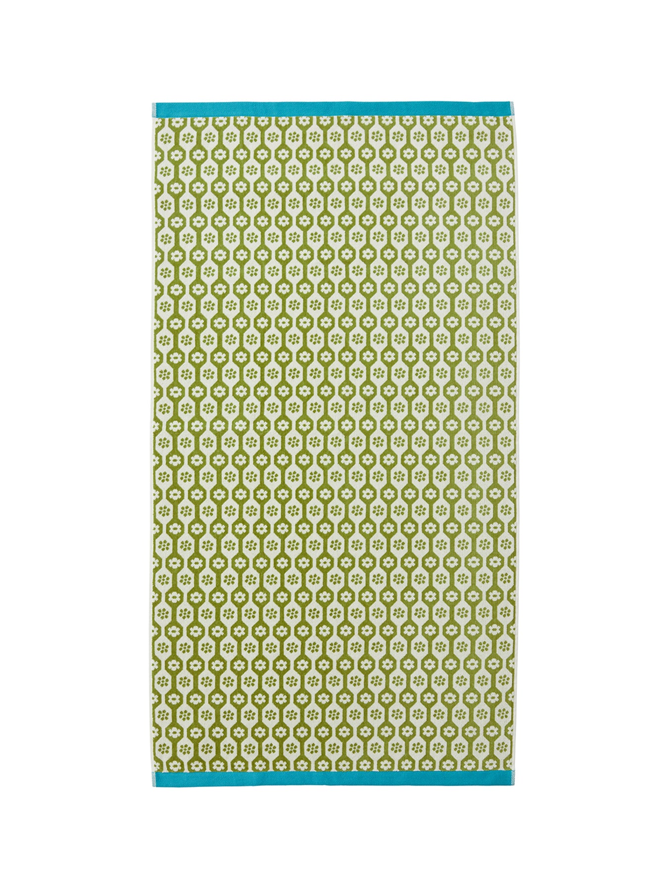 Daisy Bath Sheet Green