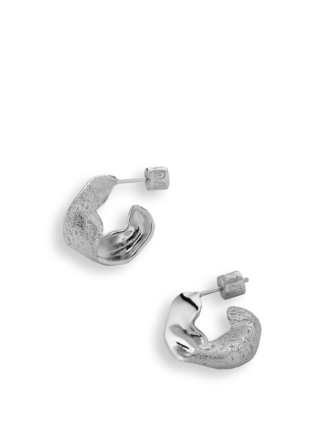Wave Earrings Silver