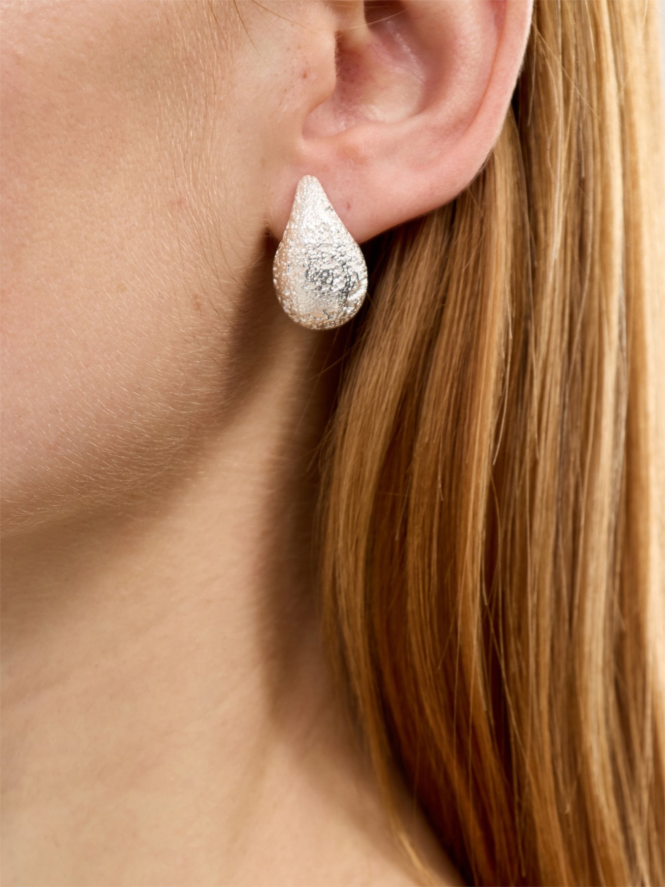 Dome Earrings Silver