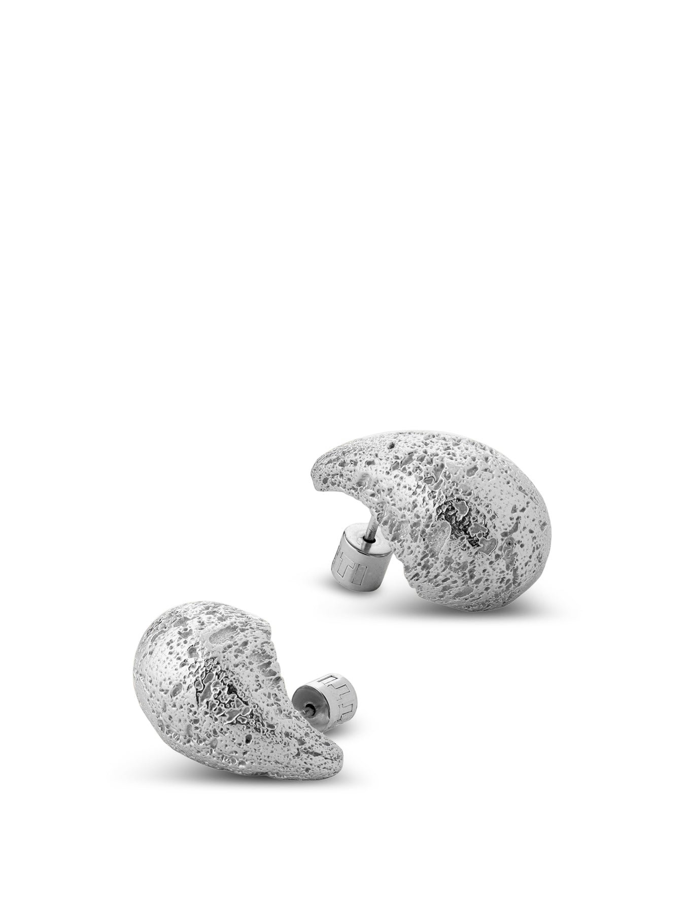 Dome Earrings Silver