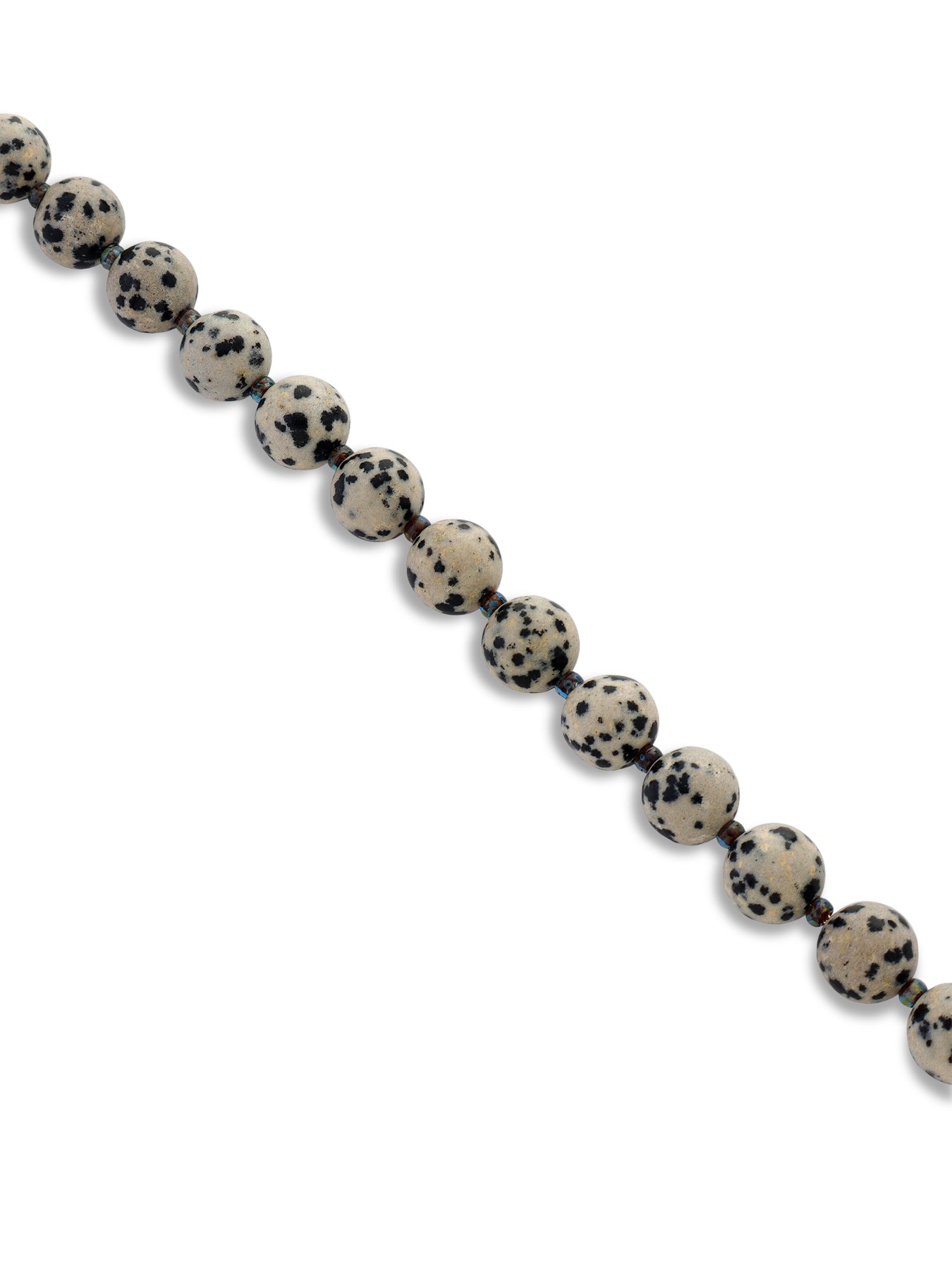 Jasper Beaded Bracelet Gold