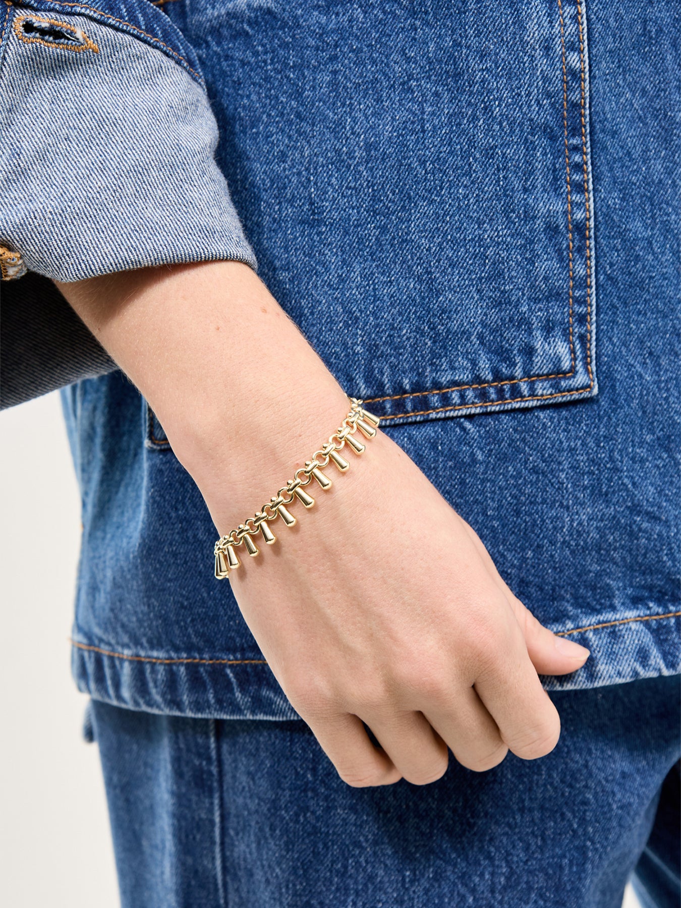 Dewdrop Bracelet Gold