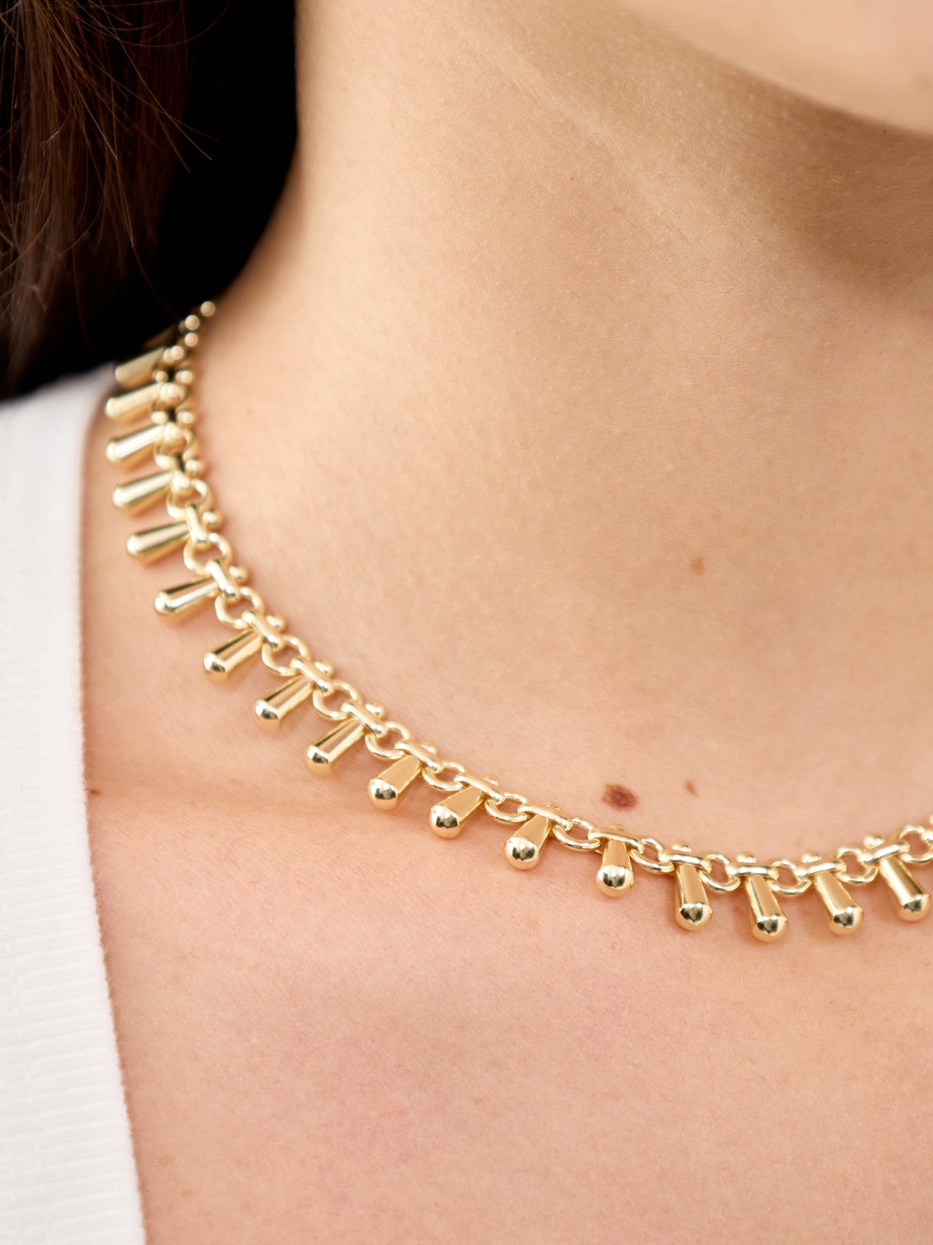 Dewdrop Necklace Gold