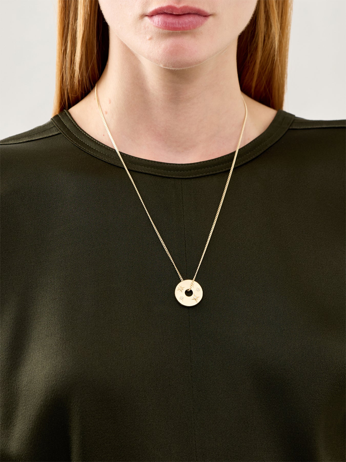 Celestial Necklace Gold