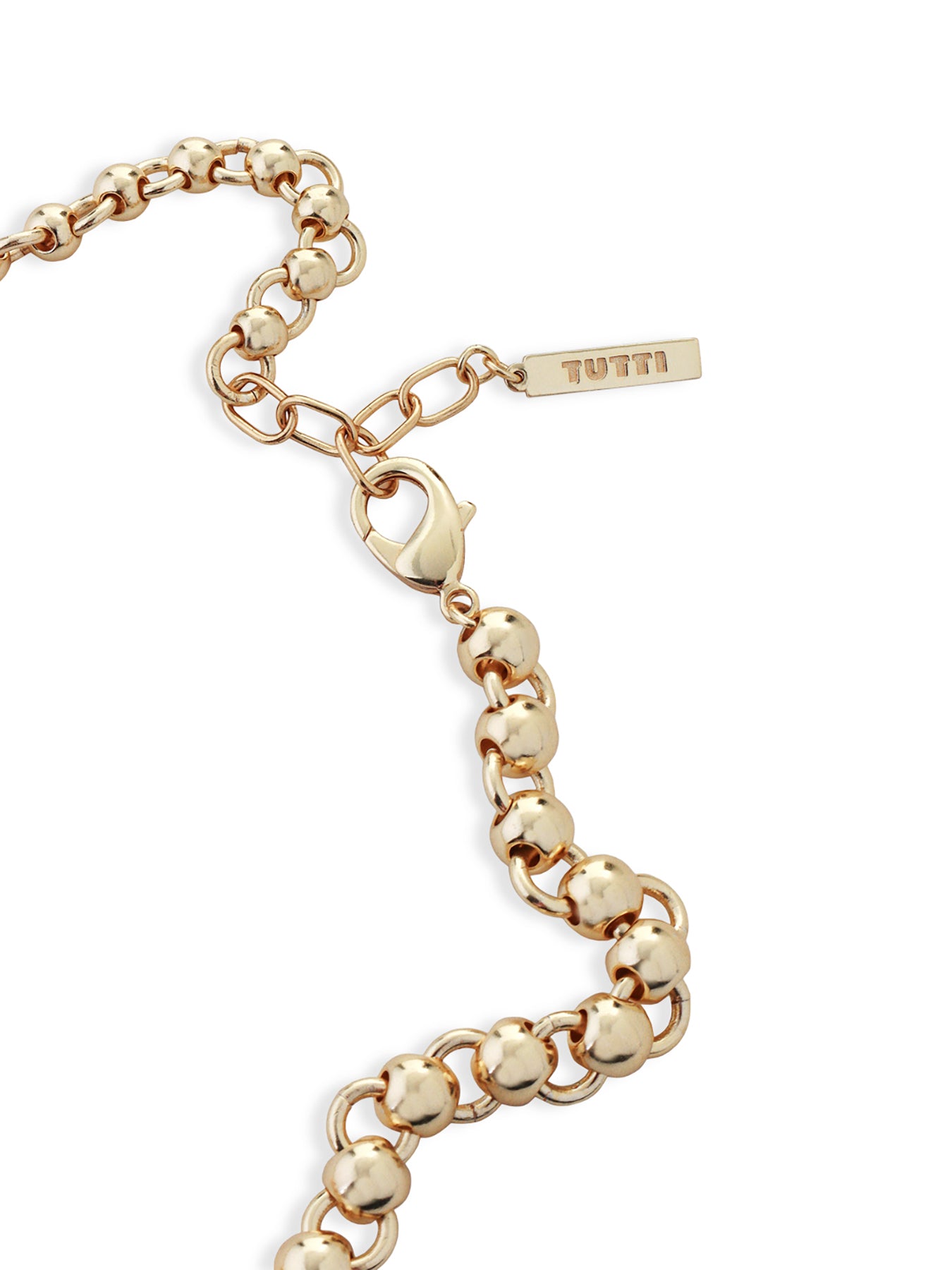 Tideform Necklace Gold