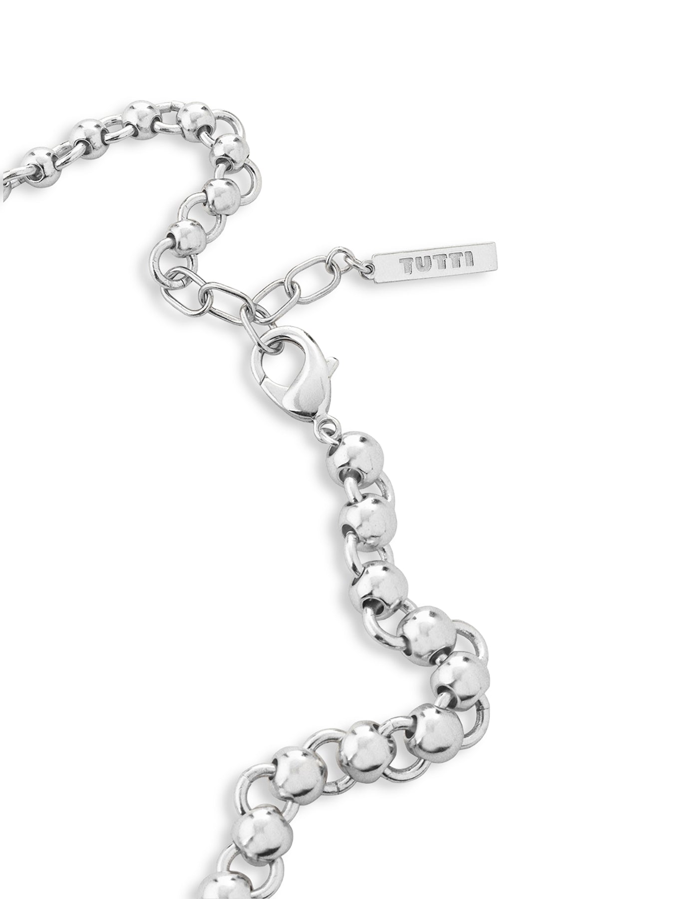 Tideform Necklace Silver