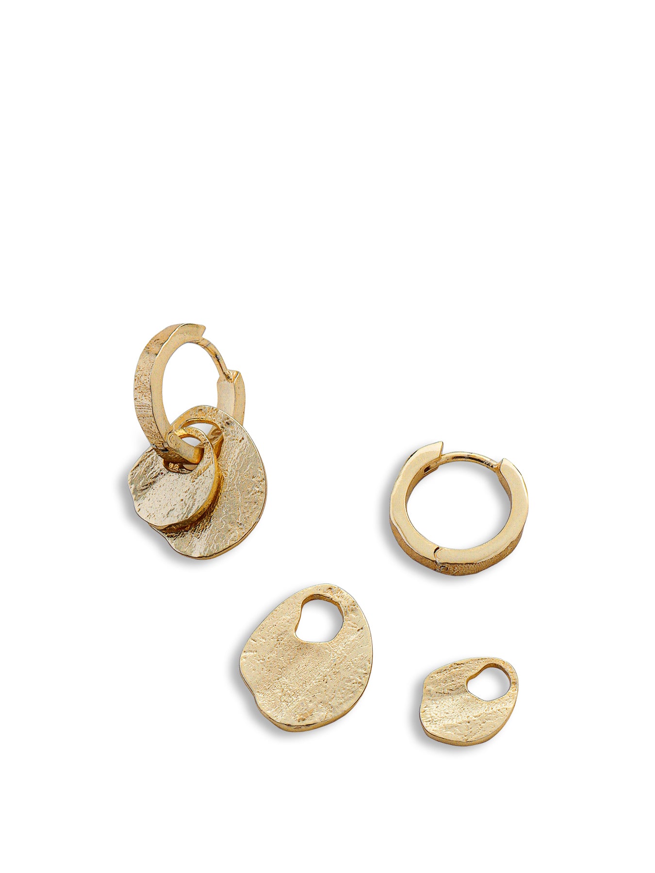 Baia Earrings Gold