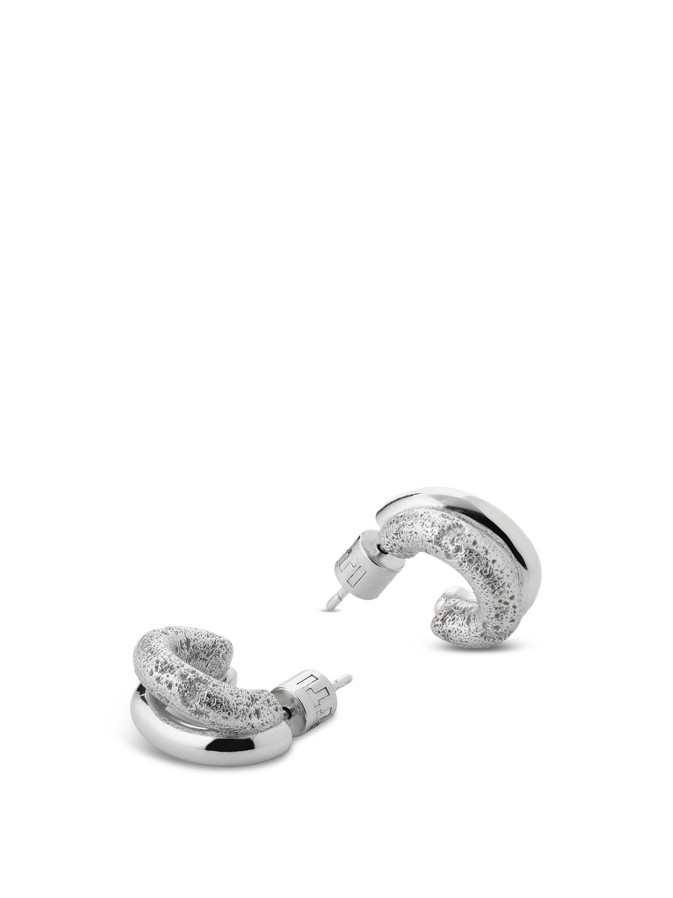 Mirage Earrings Small Silver