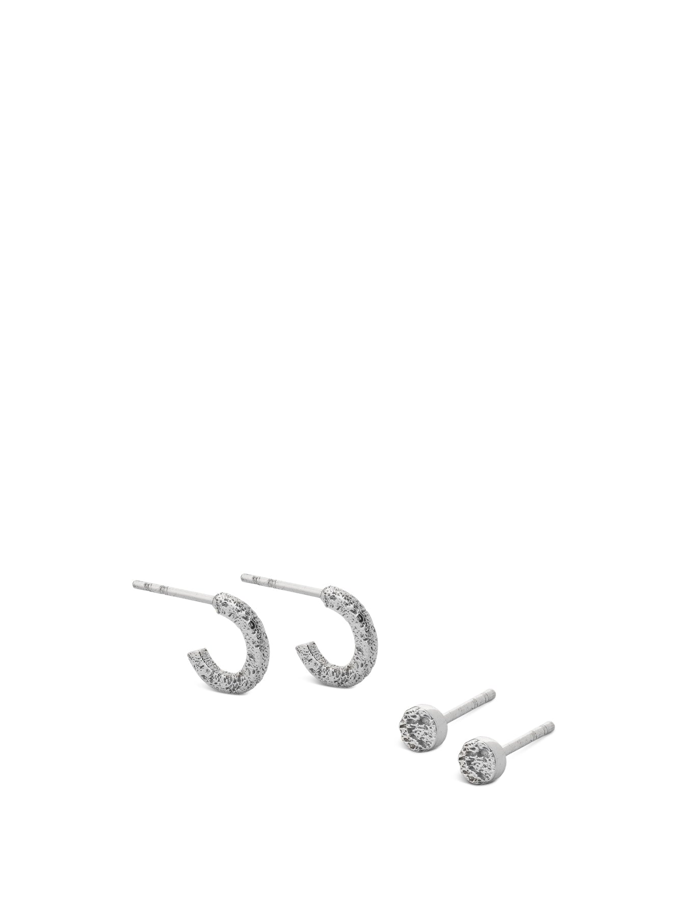 Quest Earring Set Silver
