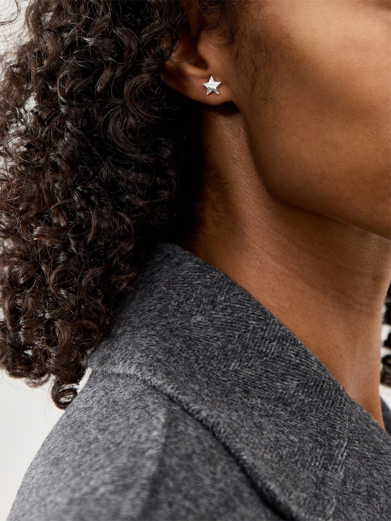 Cosma Star Earrings Silver