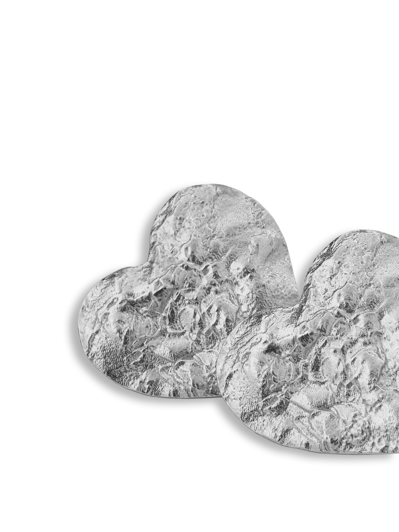 Revere Earrings Large Silver