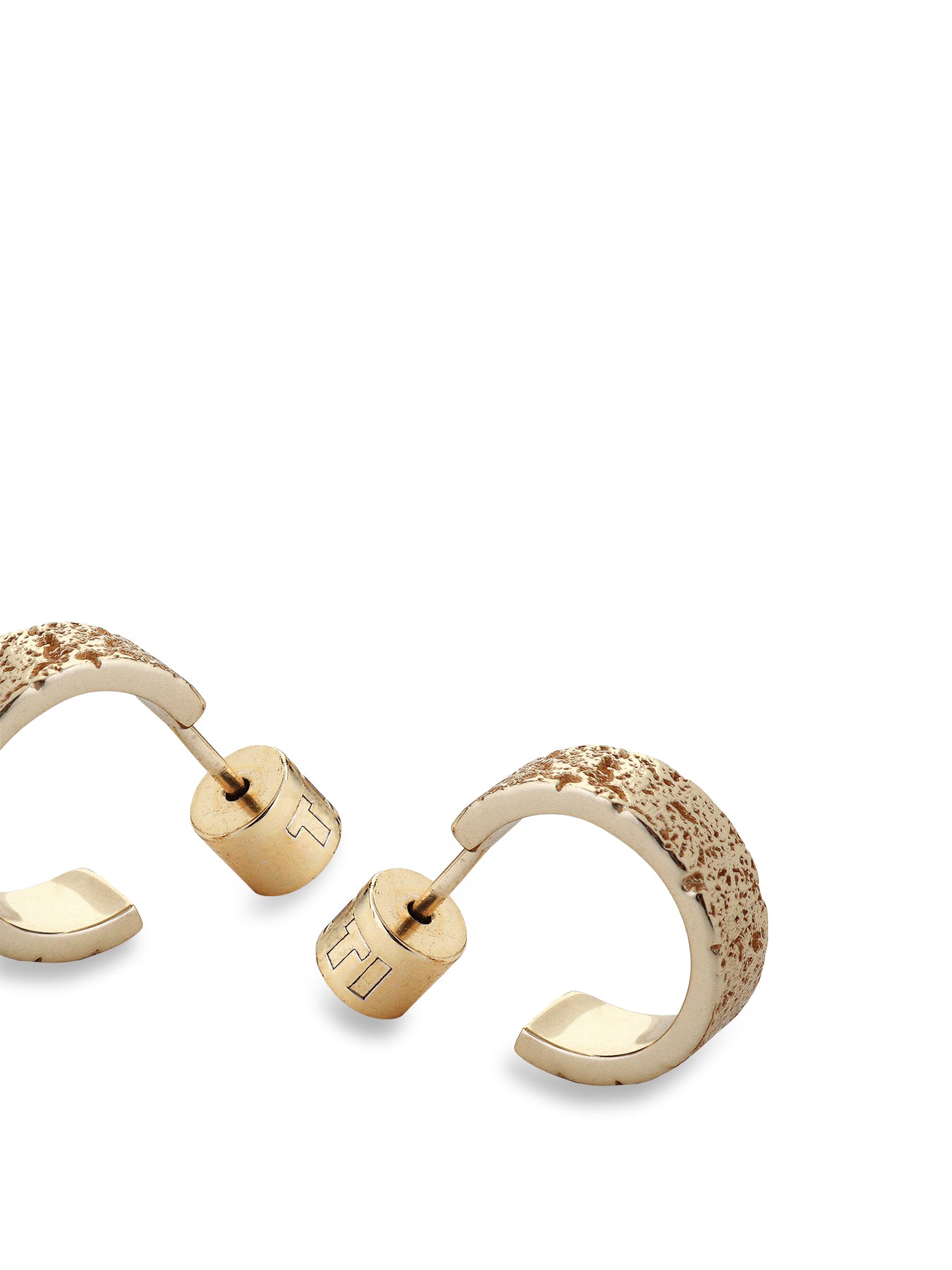 Time Earrings Gold