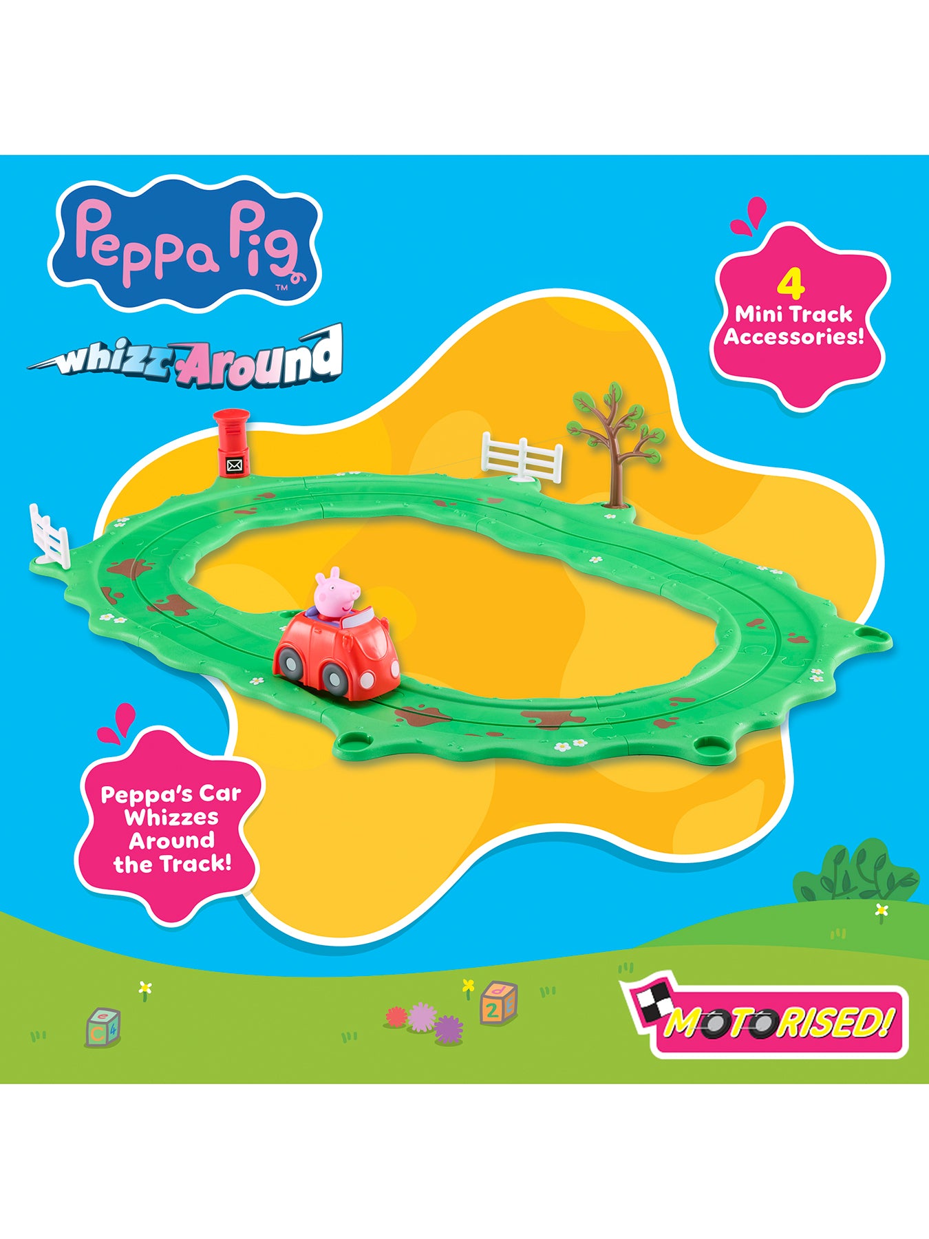 Peppa Pig Whizz Around Peppas Little Red Car Set