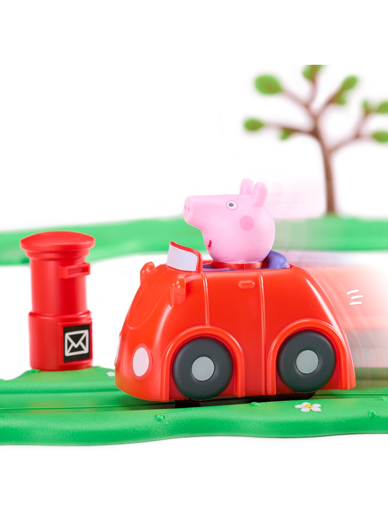 Peppa Pig Whizz Around Peppas Little Red Car Set