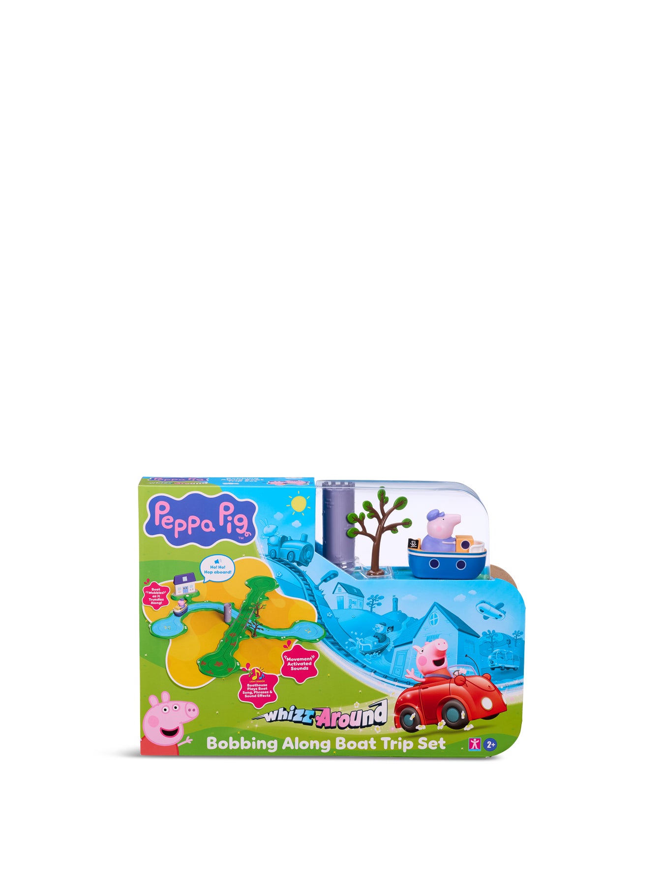 Peppa Pig Whizz Around Bobbing Along Boat Set