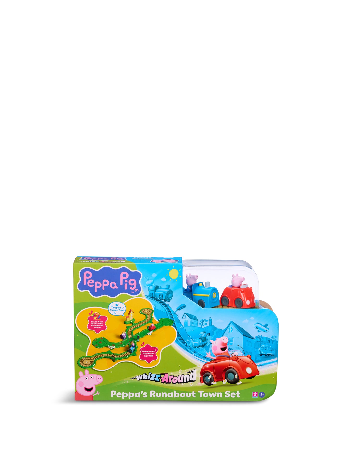 Peppa Pig Whizz Around Peppas Runabout Town Set