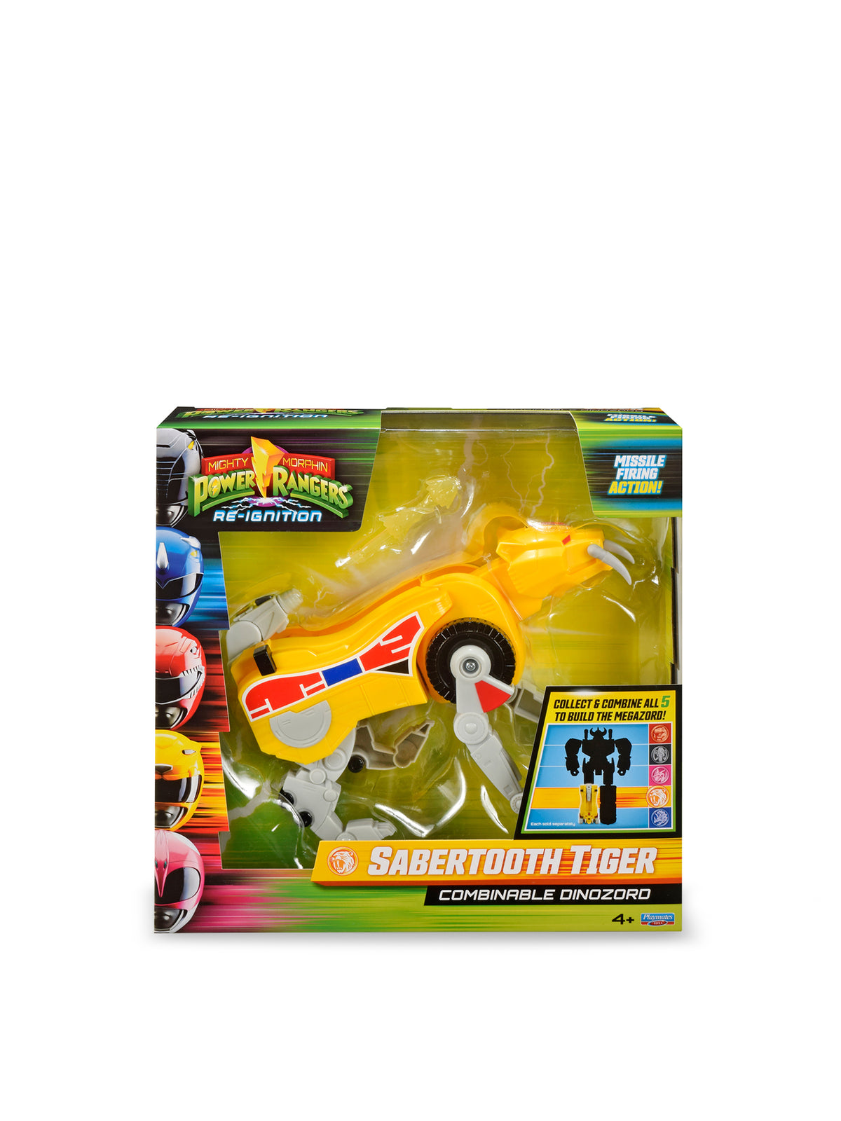 Sabre-Toothed Tiger Dinozord Figure