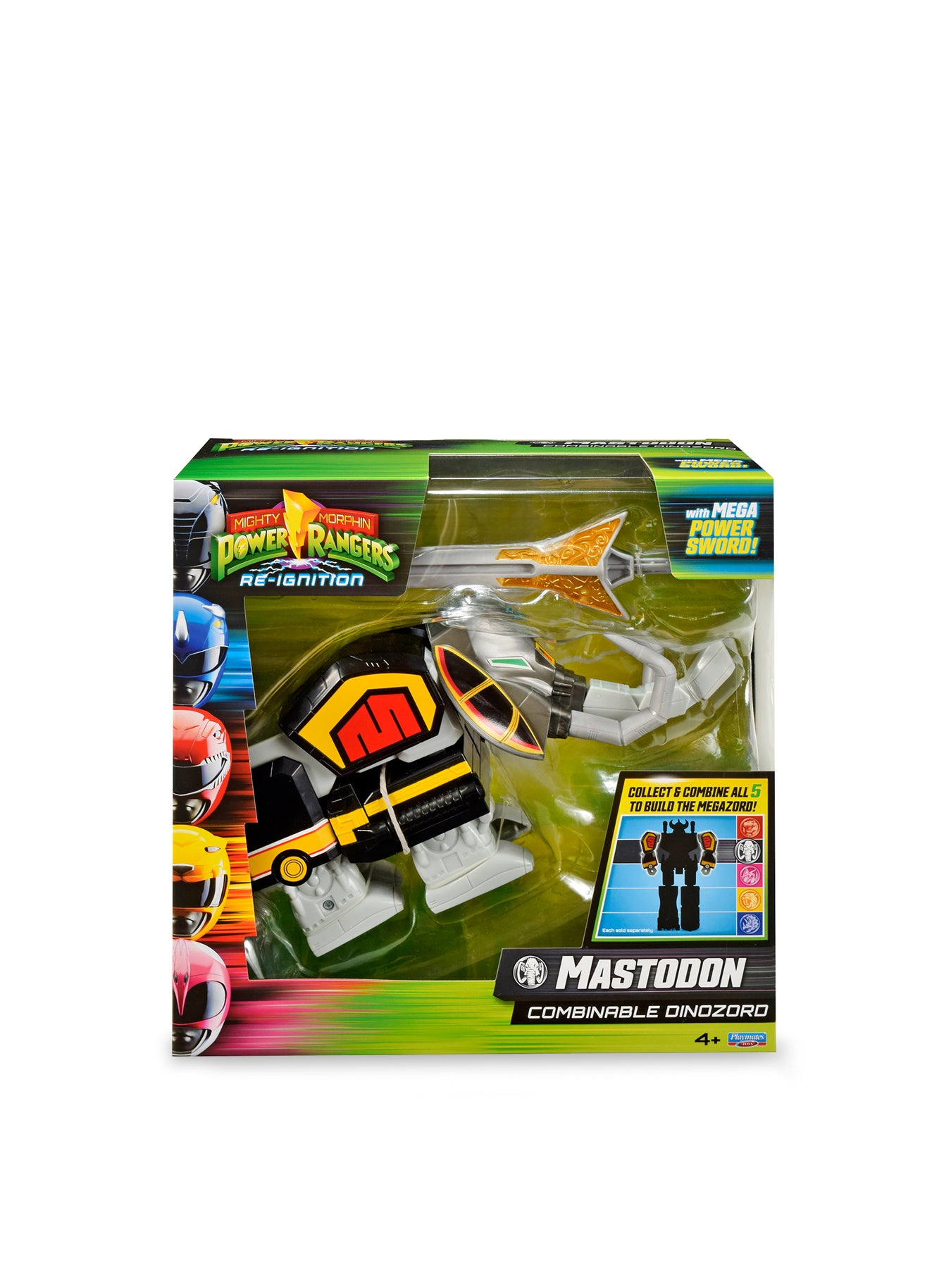 Mastodon Dinozord Figure